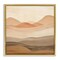 Stupell Industries Layered Sand Dunes Floater Framed Canvas Wall Art Design by Irena Orlov